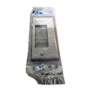 Eaton STE26W Screwless Wall Plate Cover