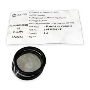 Imai S1000048 O-Ring Set Black Control Valve