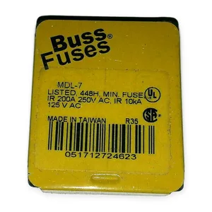 Bussmann MDL-7 Time Delay Fuse