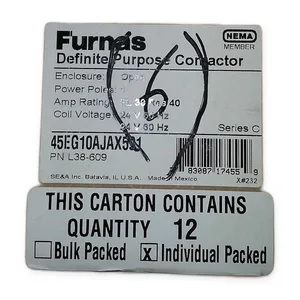 Furnas 45EG10AJAX591 Definite Purpose Contactor