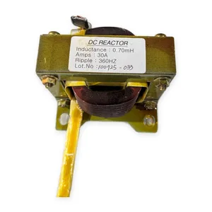 DC Reactor Inductor Choke 0.70mH 30A 360Hz Industrial Drive Filter Component