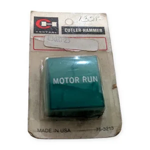 Cutler-Hammer E30KF23 Run Square Pushbutton Operator