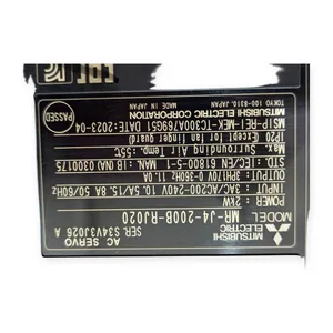 Mitsubishi MR-J4-200B-RJ020 AC Servo Drive Amplifier