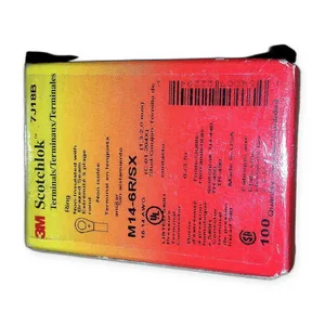 3M M14-6R/SX Pack Ring Non-Insulated Terminal
