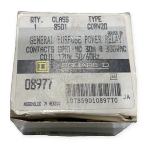 Square D 8501CO8V20 8501 Type CO8V20 Power Relay – actual item, photo 1 of 7