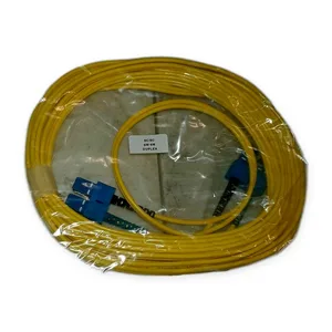 Fiber Optic Patch Cable SC SC Singlemode 9/125 Duplex 6M PVC Industrial Network