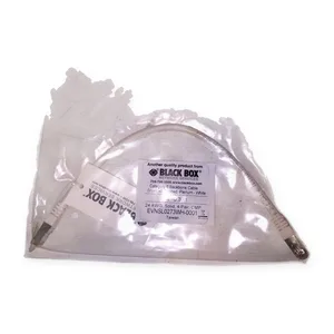 Black Box EVNSL0273WH-0001 Cat6 Shielded Plenum Patch Cable