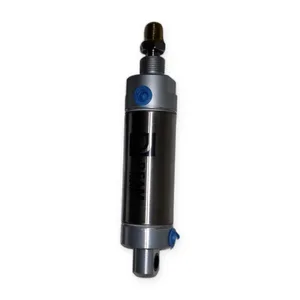 Deam 7224B Stainless Round Body Air Cylinder Pneumatic Industrial Automation