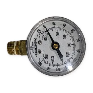 Ashcroft 14000 -30 to 200 PSI 100- to KPA Gauge