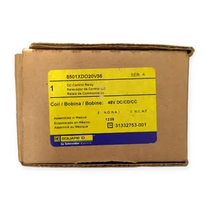 Square D 8501XDO20V56 Plug-In Control Relay