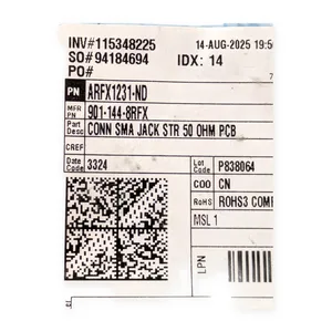 Amphenol 901-144-8RFX RF SMA Jack PCB Connector