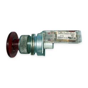 Square D 9001LA1 Red Mushroom Push Button