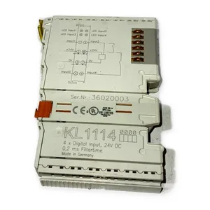Beckhoff KL1114 Analog Output Module – actual item, photo 1 of 5