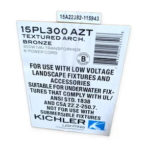 Kichler 15PL300AZT Landscape Lighting Transformer
