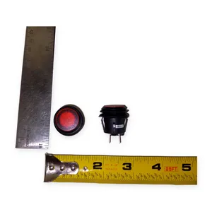 Cherry KF Panel Mount Switch Red Illuminated 6-10A 125-250VAC 1/2HP Industrial