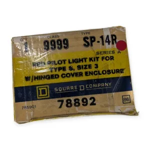 Square D 9999 SP-14R Red Pilot Light