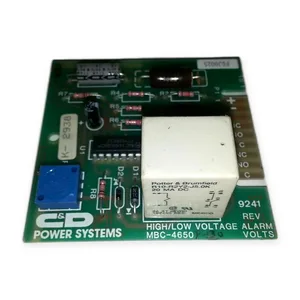 C&D Technologies MBC-4650 Low Voltage Alarm Circuit Board