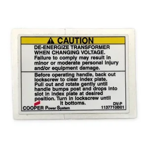 Cooper 1137710B01 Power Systems DV-P Transformer – actual item, photo 1 of 4