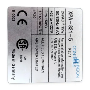 Johnson Controls XPA-821-5 Metasys Analog Expansion Module