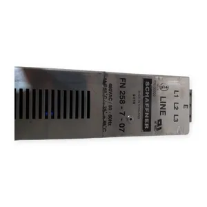 Schaffner 258-7-07 EMI RFI Power Line Mains Filter – actual item, photo 1 of 3