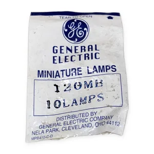 General Electric T2.5 Miniature Bayonet Indicator Lamp