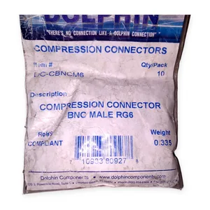 DC-CBNCM6 Coax Cable CCTV Video Plug