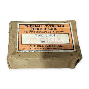 Cutler-Hammer 9586H219 Thermal Overload Heater Coil