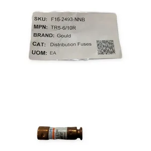 Mersen TR5-6/10R Class RK5 Time Delay Fuse