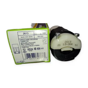 Leviton 2613 30A-125V Grounding Locking Plug