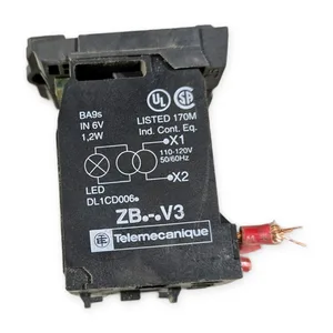 Telemecanique DL1CD006 ZB-V3 Pilot Light