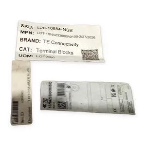 Entrelec 1SNA233000R0100 RC610 Terminal Block Marker Card