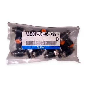 SMC AS2201F-U01-05-X35 Elbow One-Touch Metering Valve