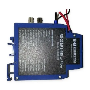 B&b Electronics RS-232 RS-485 to Fiber Optic Converter