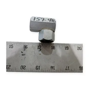 157‑416 Industrial Pipe Fitting Connector Adapter Steel – actual item, photo 1 of 6