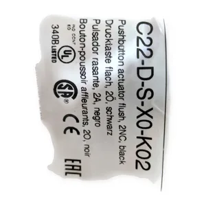 Eaton C22-D-S-X0-K02 Pushbutton