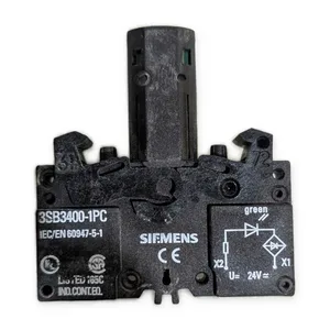 Siemens 3SB3400-1PC Green LED Lamp Holder