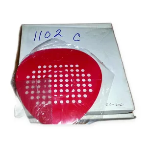Big D Urinal Screen Cherry Scent 12 Pack Deodorizer Restroom Anti-Splash Red