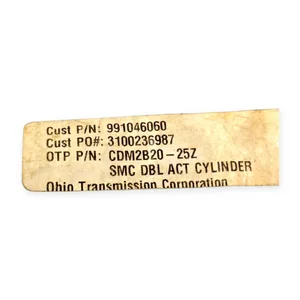 SMC CDM2B20-25Z Double Acting Air Cylinder