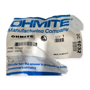 Ohmite Black Cylindrical Potentiometer