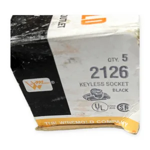 Wiremold 2126 Keyless Socket