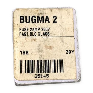 Bussmann Acting Glass Cartridge Fuse