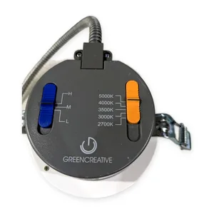 Green Creative SelectFit LED Downlight Retrofit DualDim Selectable CCT 0-10V ADJ