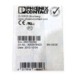 Phoenix Contact MCR-SLP-1-5-UI-0 Terminal Block
