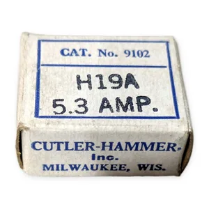 Cutler-Hammer 9102 H19A Overload Heater Coil Element