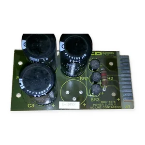 C & D Ratelco MBC 4676 Circuit Board PCB Power Supply AC Line Contactor OEM