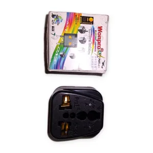 Wonpro Round Pin L W H -40 36 4 35 5MM Universal Receptacle 110V 220V Set of 3