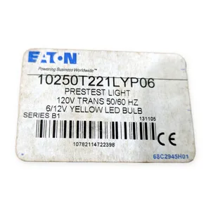 Eaton 10250T221LYP06 Prestest Light