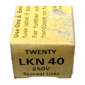 Bussmann LKN-40 Super Lag Renewal Fuse