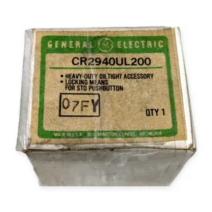 General Electric CR2940UL200 Oiltight Pushbutton