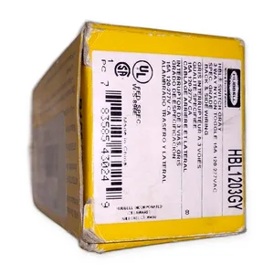 Hubbell HBL1203GY Toggle Switch